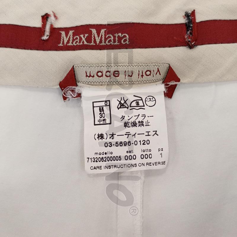 PANTALONE DONNA MAXMARA BIANCO | Mercatino dell'Usato Burolo 4
