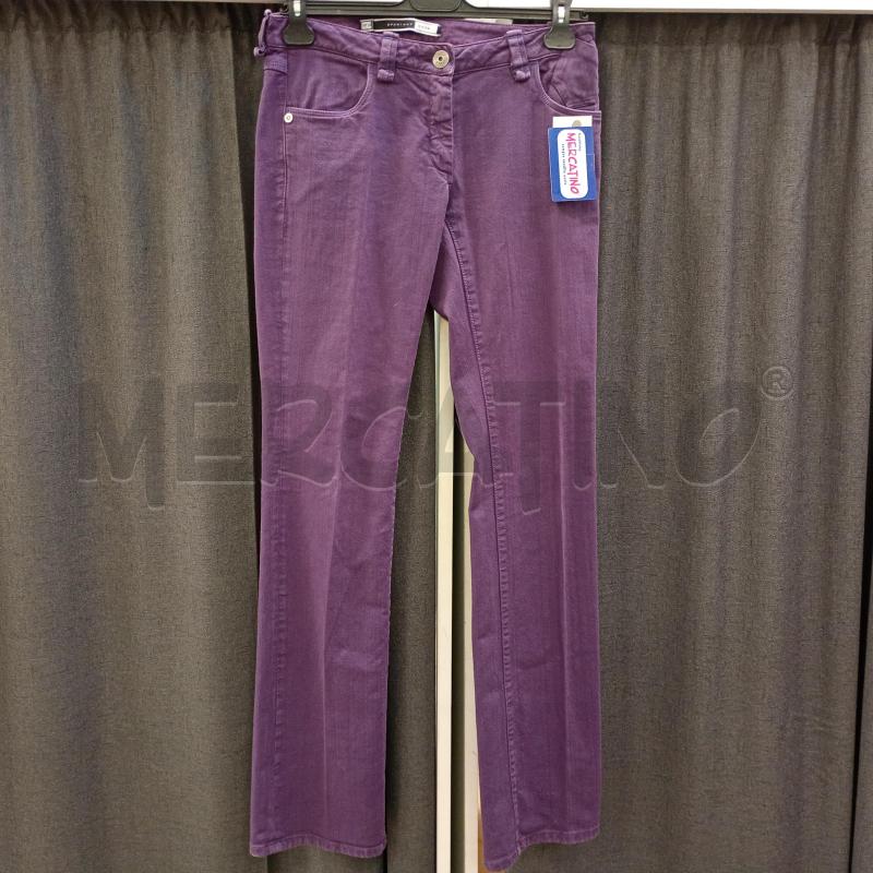 PANTALONE DONNA MAXMARA VIOLA PASTELLO | Mercatino dell'Usato Burolo 1