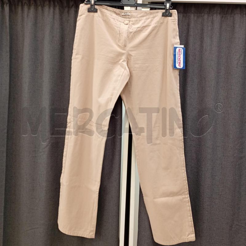 PANTALONE DONNA MIUMIU TORTORA COTONE | Mercatino dell'Usato Burolo 1