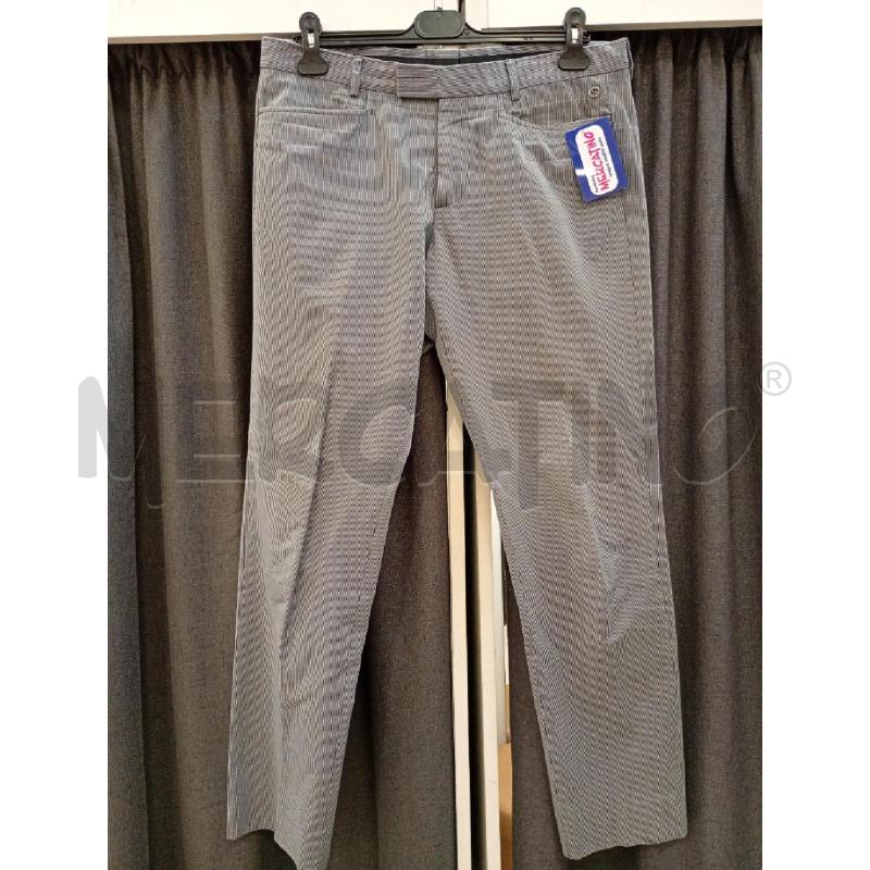 PANTALONE UOMO GUCCI BIANCO BLU RIGHE ORIZZONTALI | Mercatino dell'Usato Burolo 1
