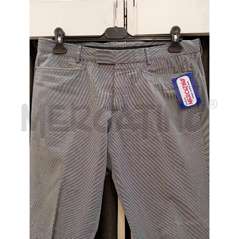 PANTALONE UOMO GUCCI BIANCO BLU RIGHE ORIZZONTALI | Mercatino dell'Usato Burolo 2
