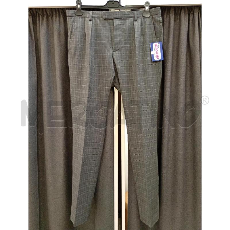 PANTALONE UOMO GUCCI GRIGIO QUADRETTATO ELEGANTE  | Mercatino dell'Usato Burolo 1