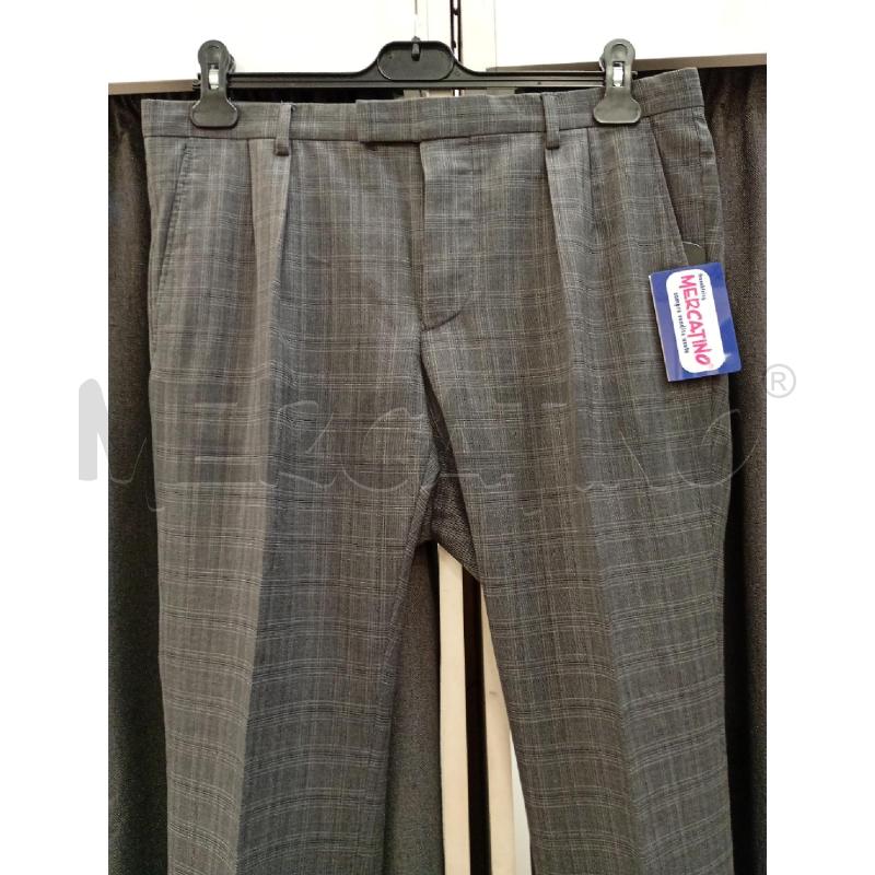 PANTALONE UOMO GUCCI GRIGIO QUADRETTATO ELEGANTE  | Mercatino dell'Usato Burolo 2