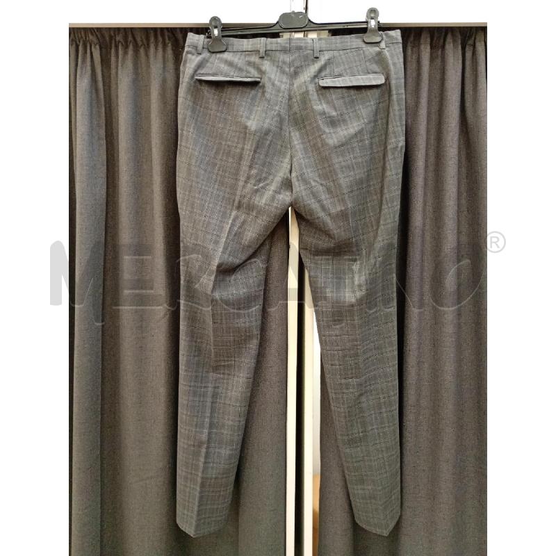 PANTALONE UOMO GUCCI GRIGIO QUADRETTATO ELEGANTE  | Mercatino dell'Usato Burolo 3