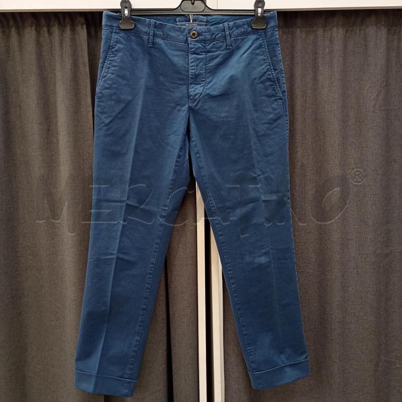 PANTALONE UOMO INCOTEX BLU AVIO | Mercatino dell'Usato Burolo 1