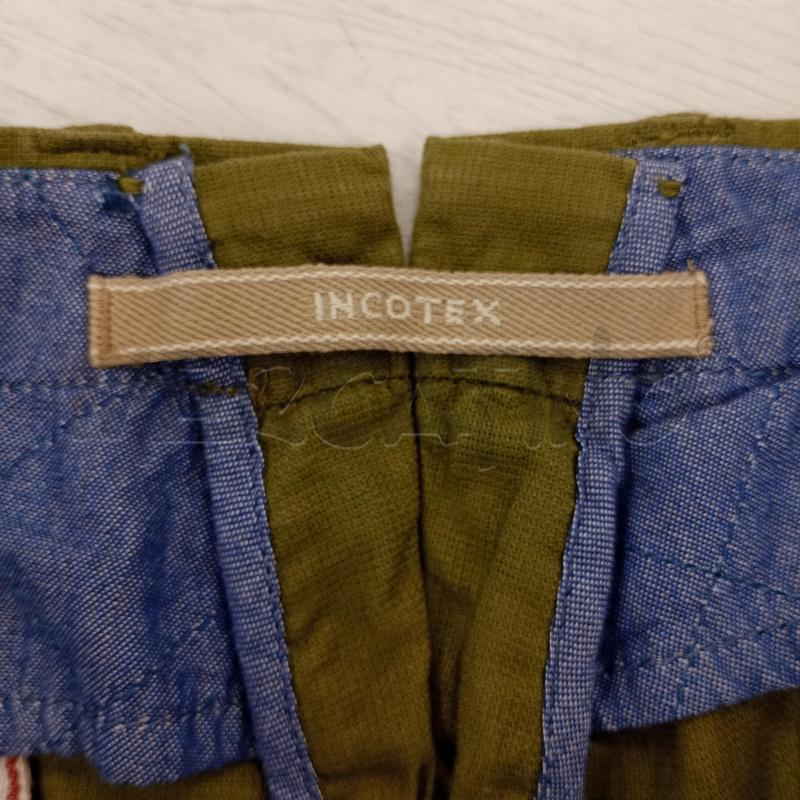 PANTALONE UOMO INCOTEX VERDONE TESSUTO | Mercatino dell'Usato Burolo 4