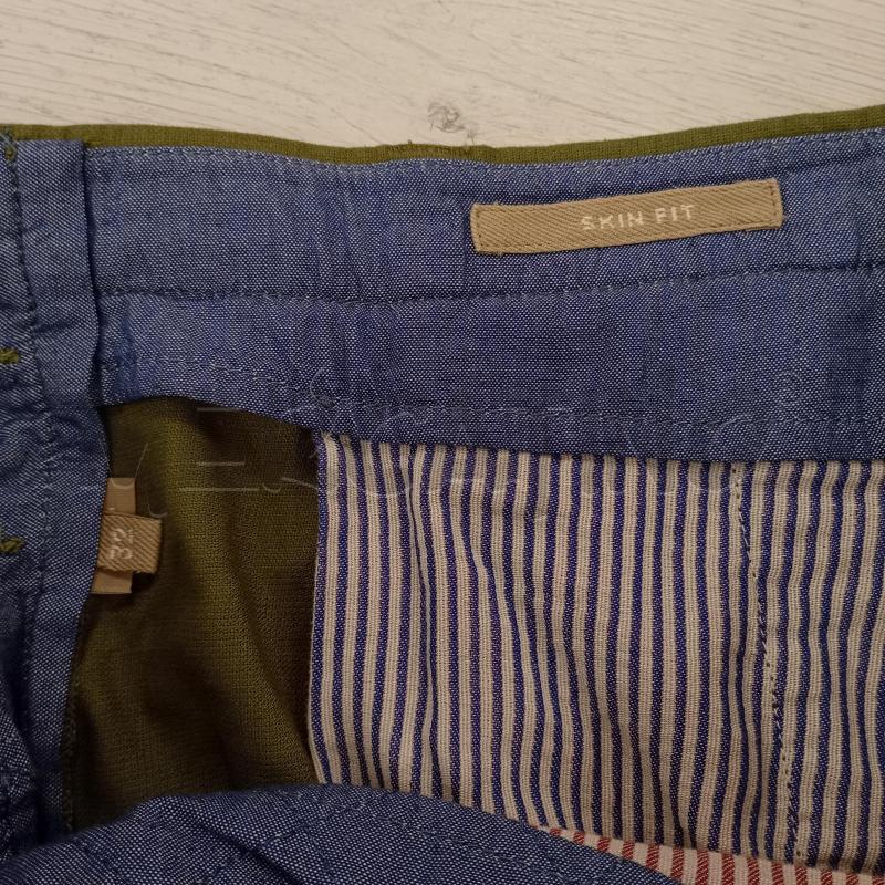 PANTALONE UOMO INCOTEX VERDONE TESSUTO | Mercatino dell'Usato Burolo 5