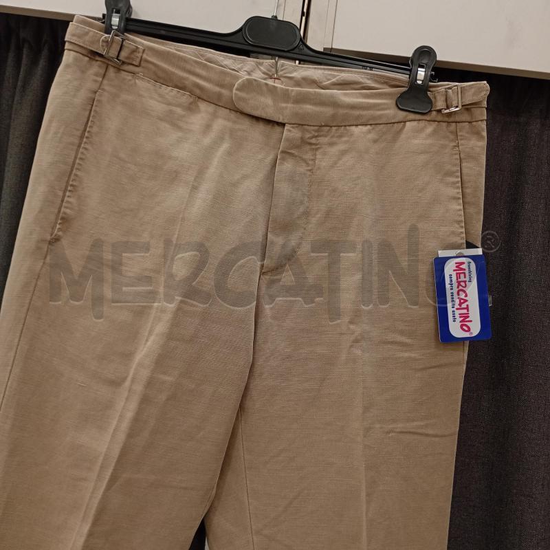 PANTALONE UOMO LORO PIANA BEIGE COTONE  | Mercatino dell'Usato Burolo 3