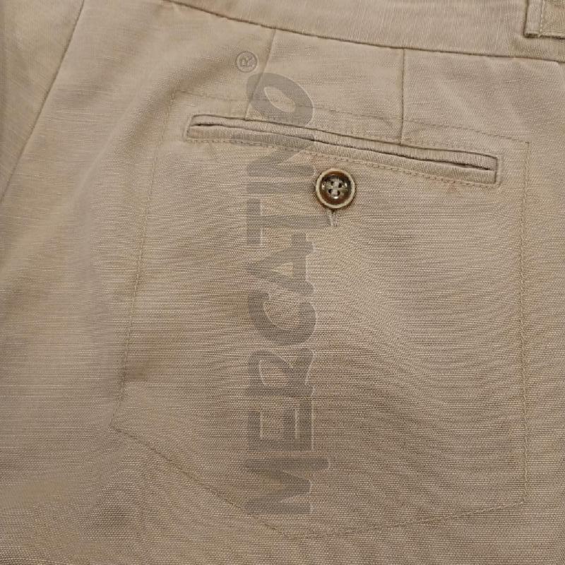 PANTALONE UOMO LORO PIANA BEIGE COTONE  | Mercatino dell'Usato Burolo 4