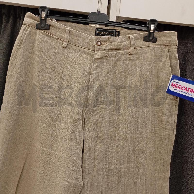 PANTALONE UOMO MARLBORO CLASSIC BEIGE TORTORA  | Mercatino dell'Usato Burolo 3