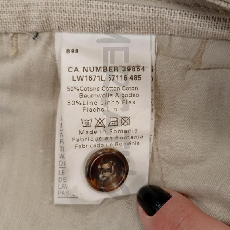 PANTALONE UOMO MARLBORO CLASSIC BEIGE TORTORA  | Mercatino dell'Usato Burolo 5