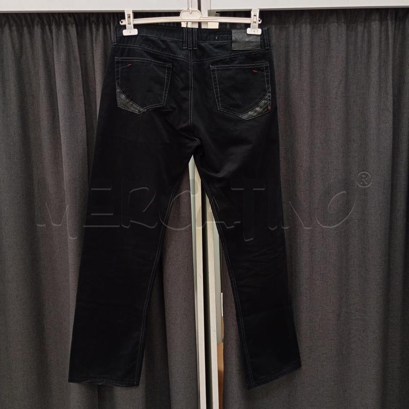 PANTALONE UOMO PEUTEREY NERO COTONE PESANTE | Mercatino dell'Usato Burolo 2