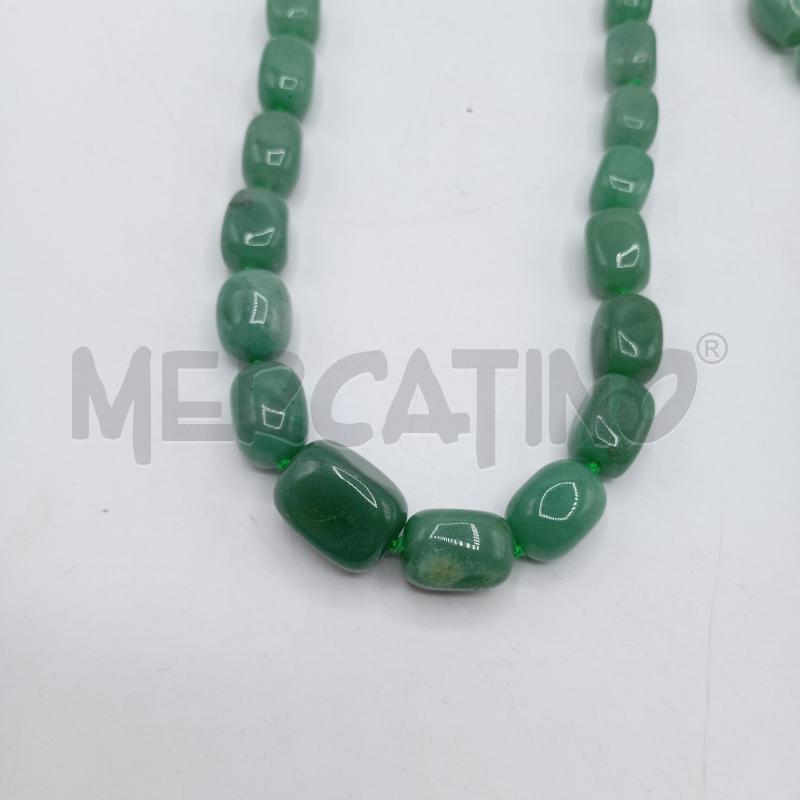 PARURE AVVENTURINA BRACCIALE E COLLANA | Mercatino dell'Usato Burolo 2
