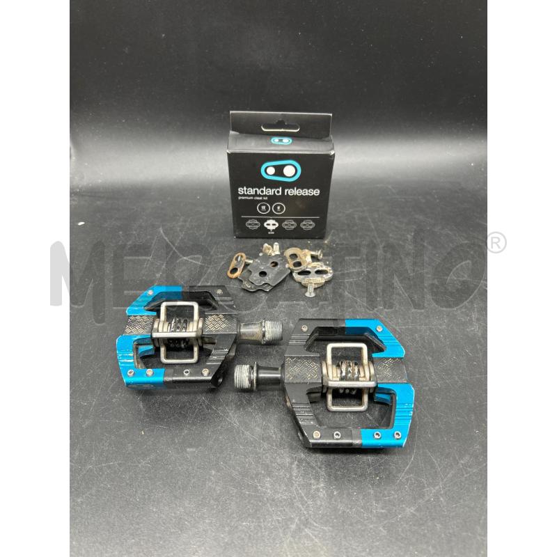 PEDALI MALLET CRANK BROTHERS NERO BLU | Mercatino dell'Usato Burolo 1