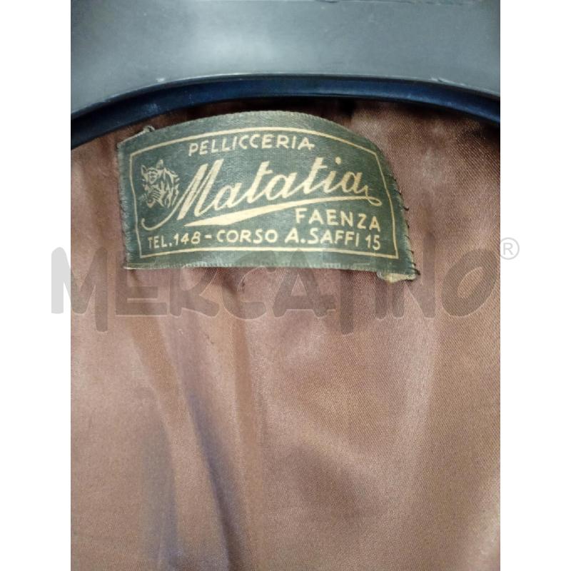 PELLICCIA A CAPPOTTO LUNGO PELLICCIA DI VISONE | Mercatino dell'Usato Burolo 4
