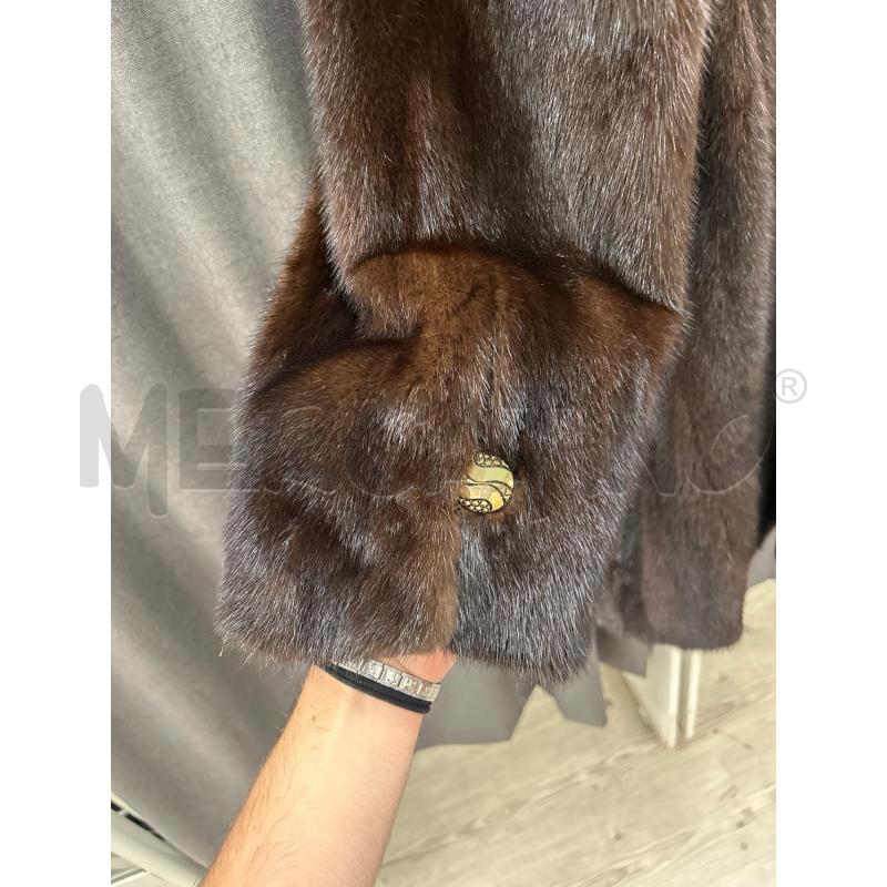 PELLICCIA VISONE SCURO  | Mercatino dell'Usato Burolo 4