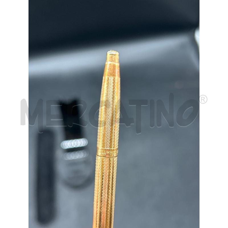 PENNA A SFERA COLUMBUS DORATA | Mercatino dell'Usato Burolo 3