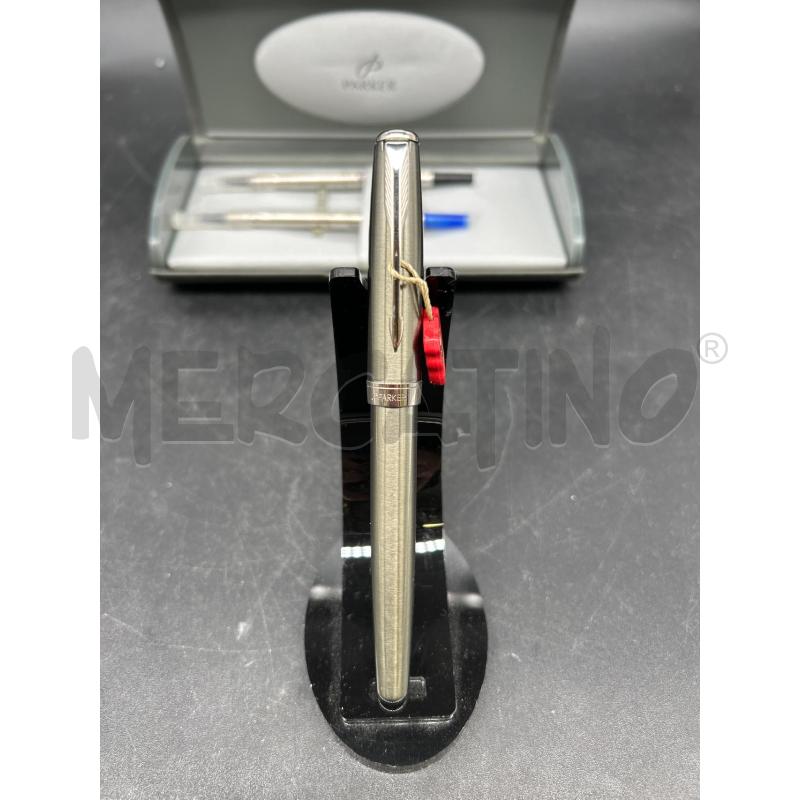 PENNA A SFERA PARKER + RICAMBI + CUSTODIA | Mercatino dell'Usato Burolo 3
