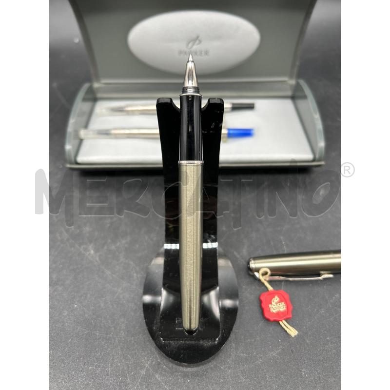 PENNA A SFERA PARKER + RICAMBI + CUSTODIA | Mercatino dell'Usato Burolo 4