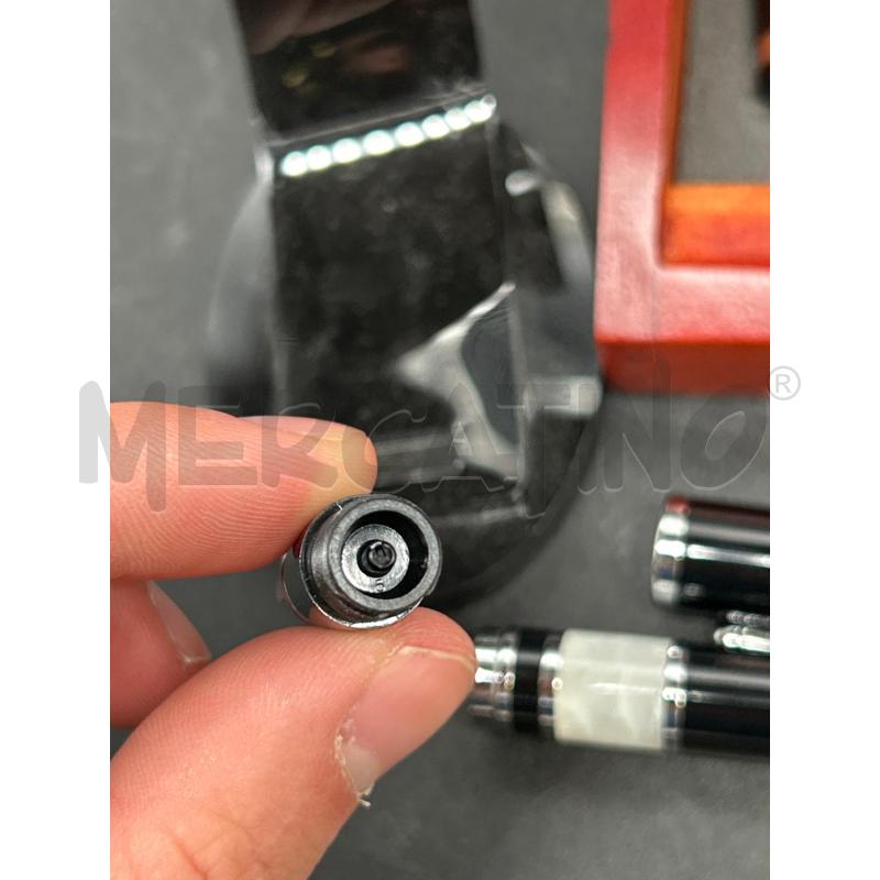 PENNA STILOGRAFICA + PENNA SFERA + CUSTODIA LEGNO | Mercatino dell'Usato Burolo 5