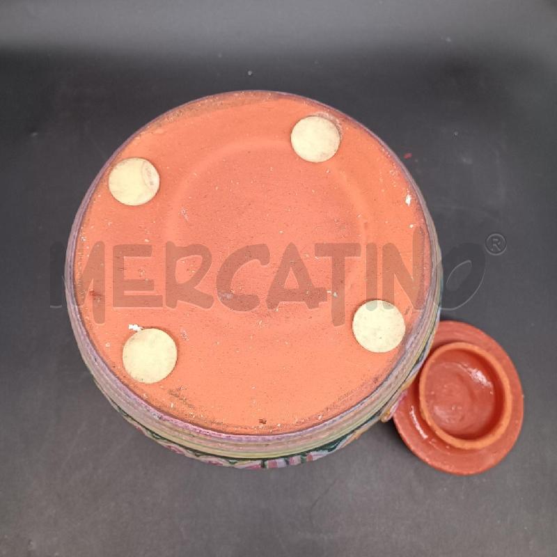 PENTOLA TOFEJA COTTO DIPINTO | Mercatino dell'Usato Burolo 3
