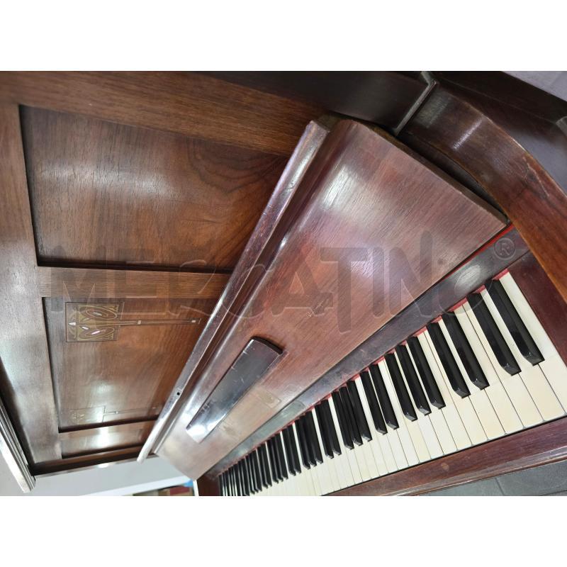 PIANOFORTE VERTICALE LEGNO WEISSBROD TELAIO GHISA COMPLETA MARTELLIERA NUOVA ABEL TASTI EBANO PERFET | Mercatino dell'Usato Burolo 5