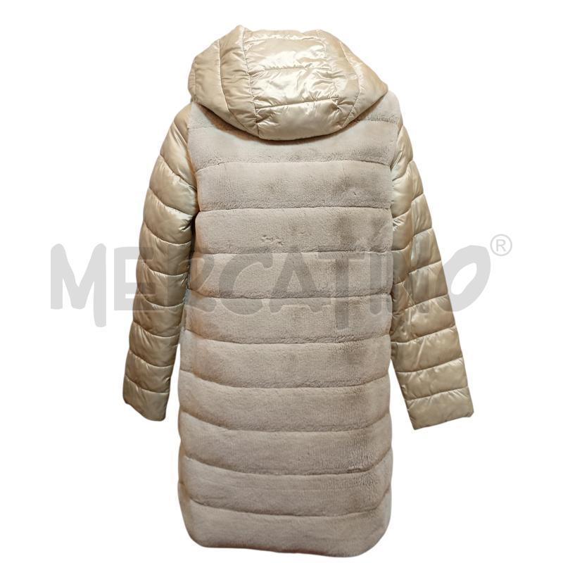 PIUMINO DONNA MARELLA BEIGE TRAPUNTATO | Mercatino dell'Usato Burolo 2