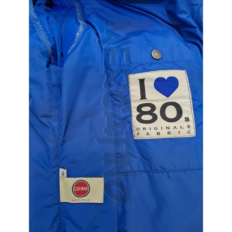 PIUMINO UOMO COLMAR BLU ELETTRICO CAPPUCCIO  | Mercatino dell'Usato Burolo 4