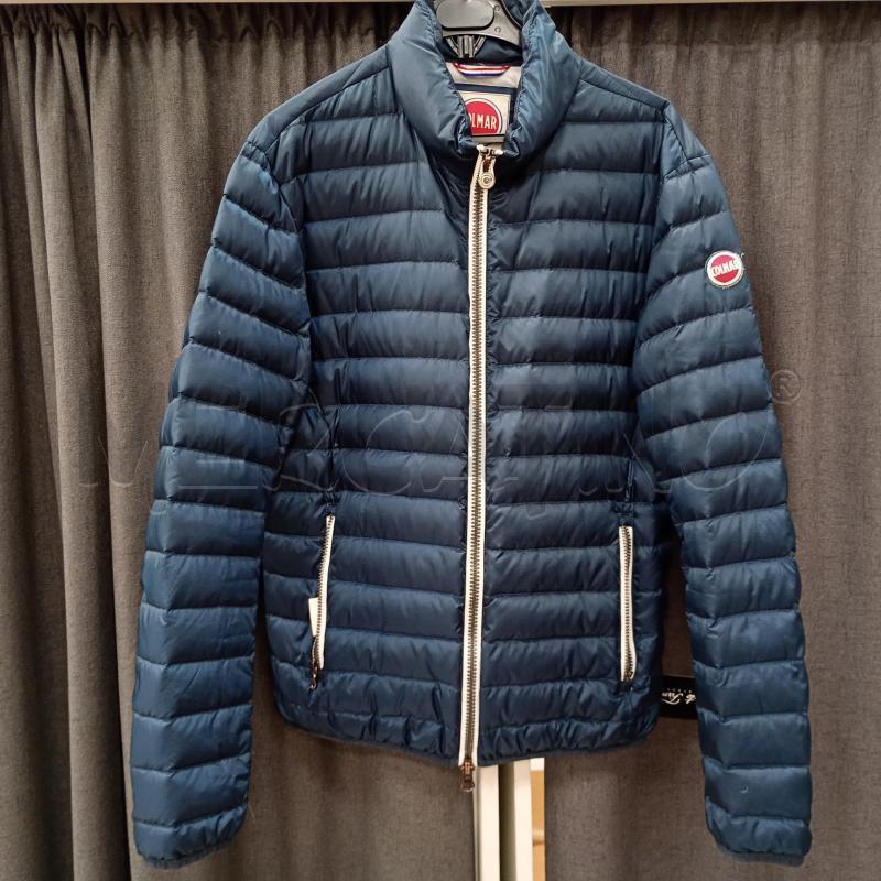 PIUMINO UOMO COLMAR BLU NAVY TRAPUNTA  100 GRAMMI | Mercatino dell'Usato Burolo 1