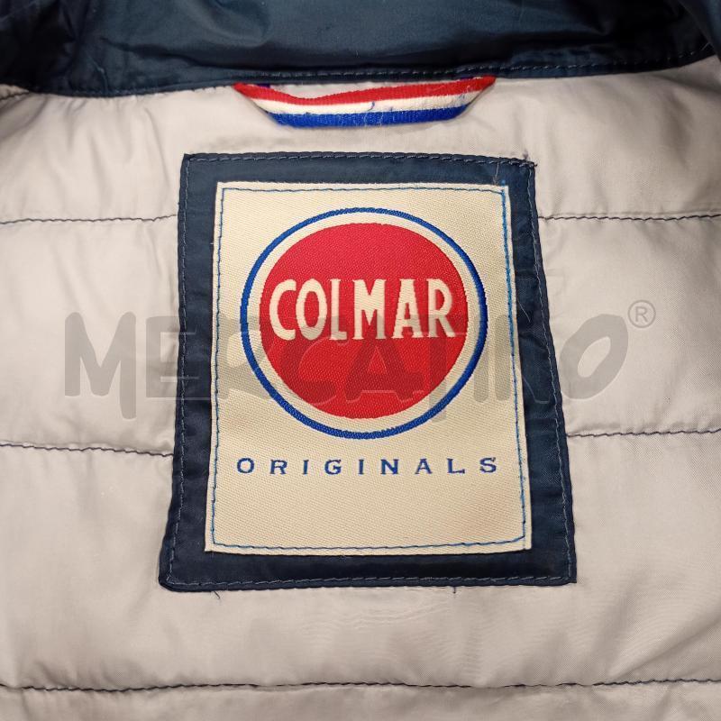 PIUMINO UOMO COLMAR BLU NAVY TRAPUNTA  100 GRAMMI | Mercatino dell'Usato Burolo 4