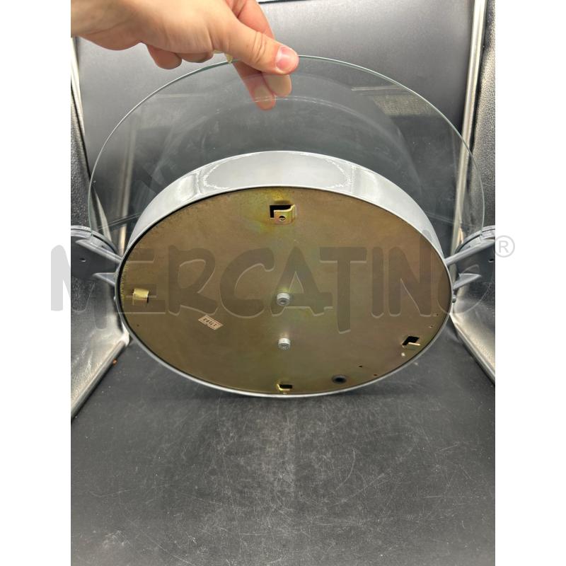 PLAFONIERA METALLO VETRO GRIGIO | Mercatino dell'Usato Burolo 2