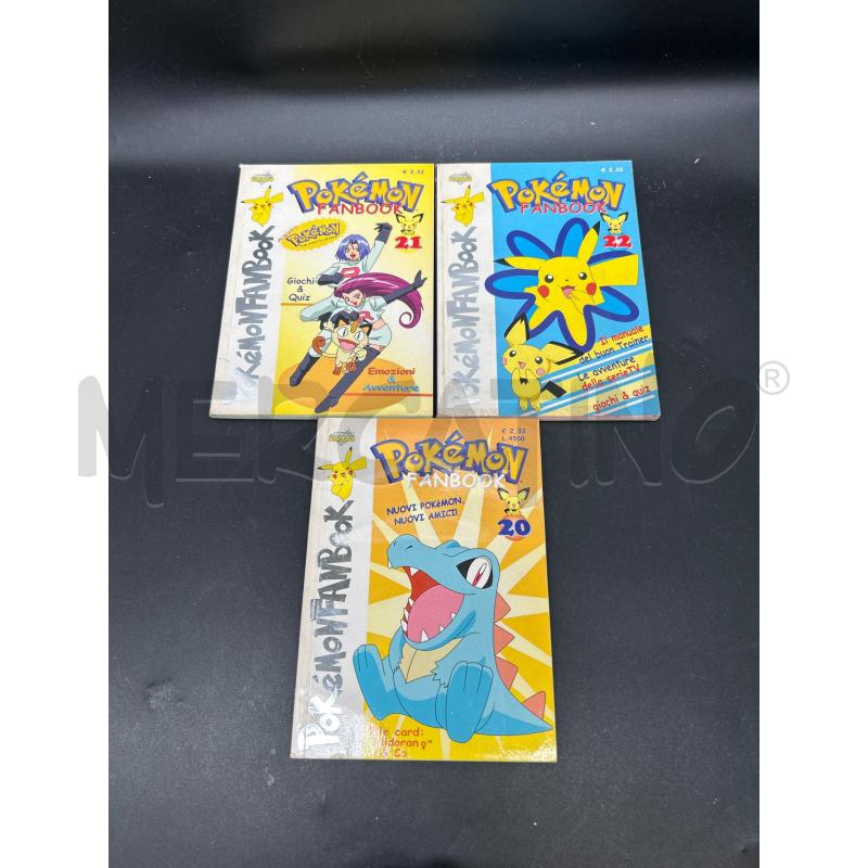 POKEFANBOOK PZ 3 CON FIGURINE POKEMON ANCORA SIGILLATE | Mercatino dell'Usato Burolo 1