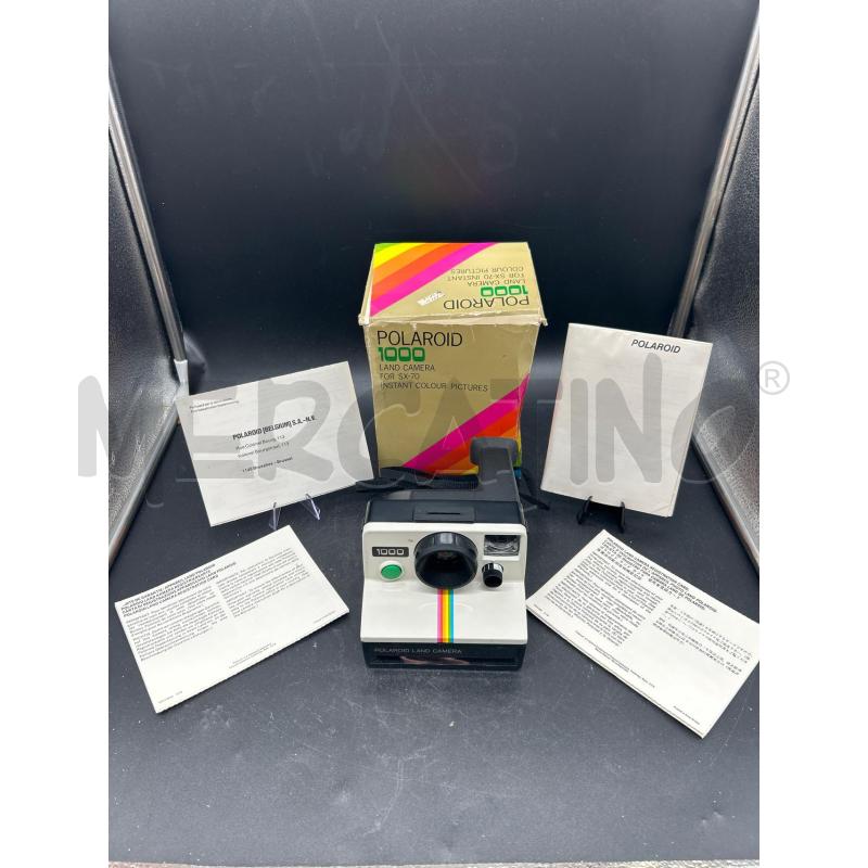POLAROID 1000 LAND CAMERA BIANCA | Mercatino dell'Usato Burolo 1