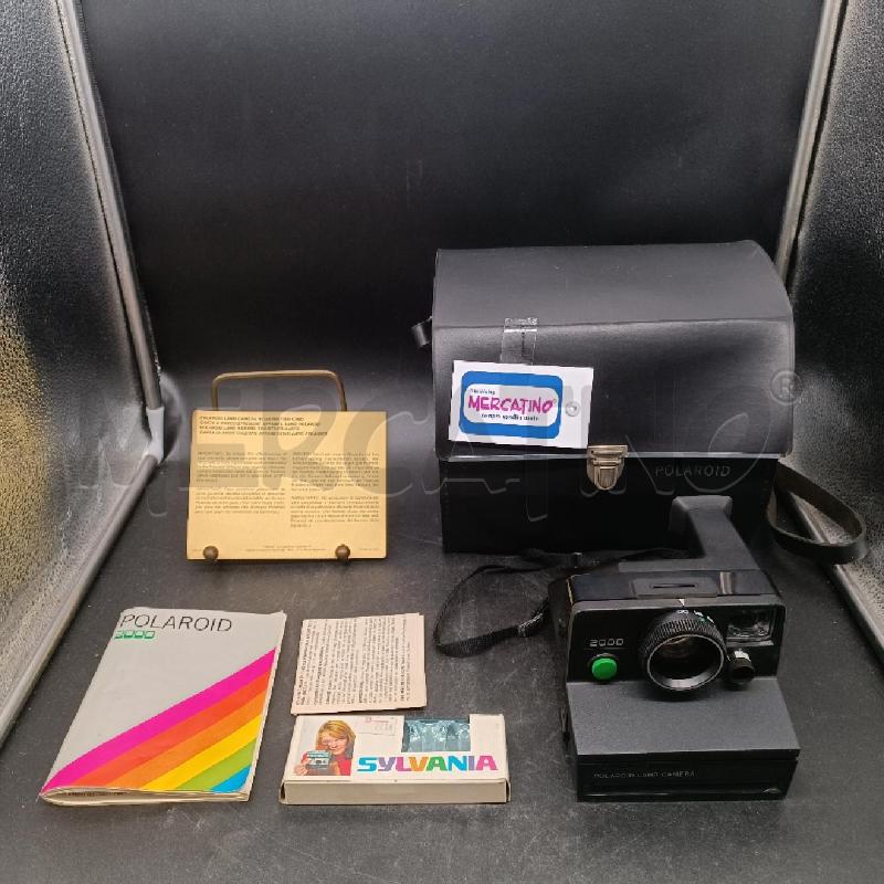 POLAROID 2000 + CUSTODIA E FLASH | Mercatino dell'Usato Burolo 1