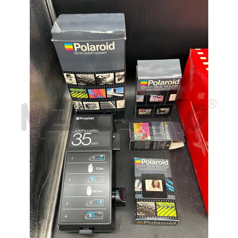POLAROID AUTO PROCESSOR 35 MM NUOVA+ ACCESSORI SIGILLATI | Mercatino dell'Usato Burolo 2