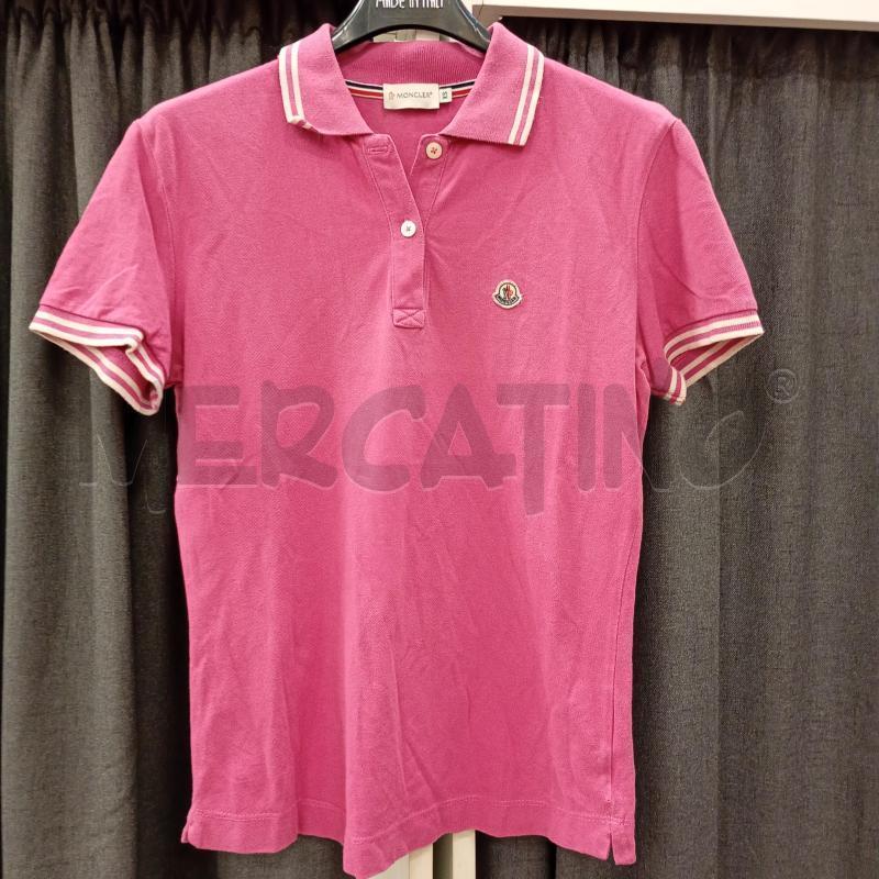 POLO DONNA MONCLEAR ROSA  | Mercatino dell'Usato Burolo 1