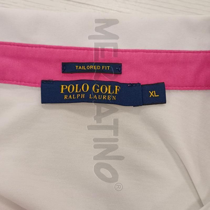 POLO DONNA POLO RALPHLAUREN BIANCA FUCSIA | Mercatino dell'Usato Burolo 4