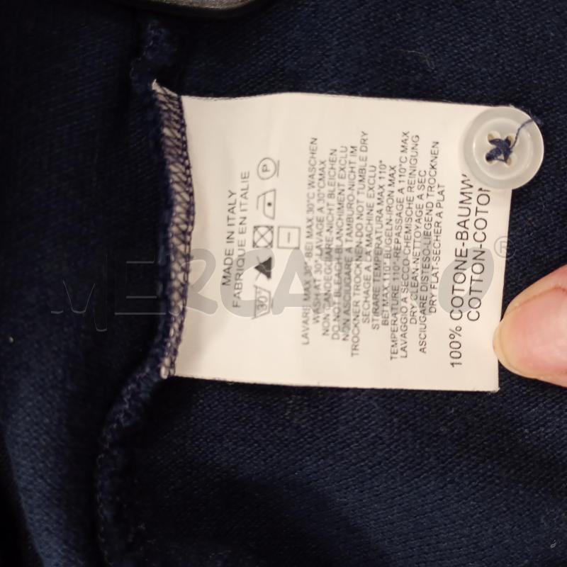 POLO UOMO FAY BLU NAVY DETTAGLI GIALLO OCRA | Mercatino dell'Usato Burolo 4
