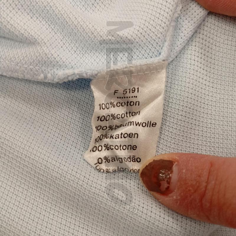POLO UOMO LACOSTE AZZURRO PIQUÈ | Mercatino dell'Usato Burolo 5