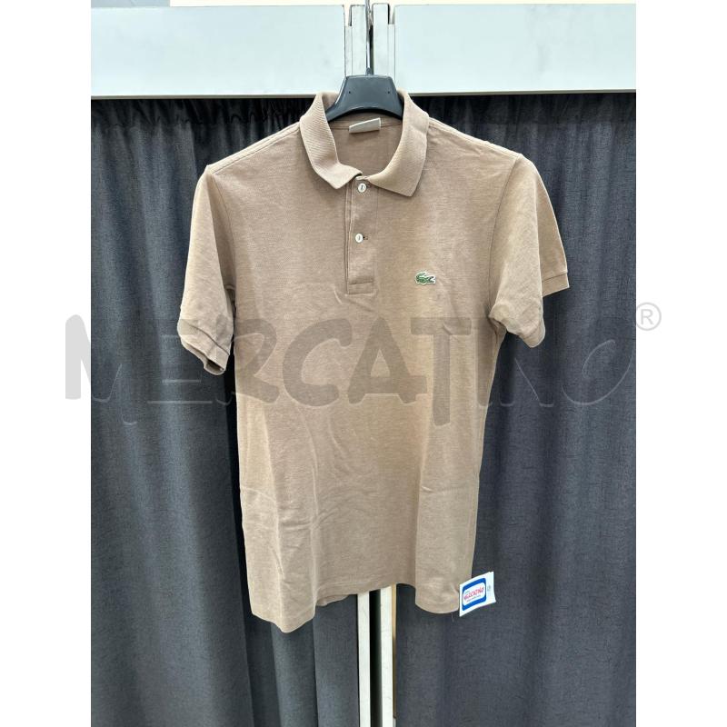 POLO UOMO LACOSTE BIEGE  | Mercatino dell'Usato Burolo 1