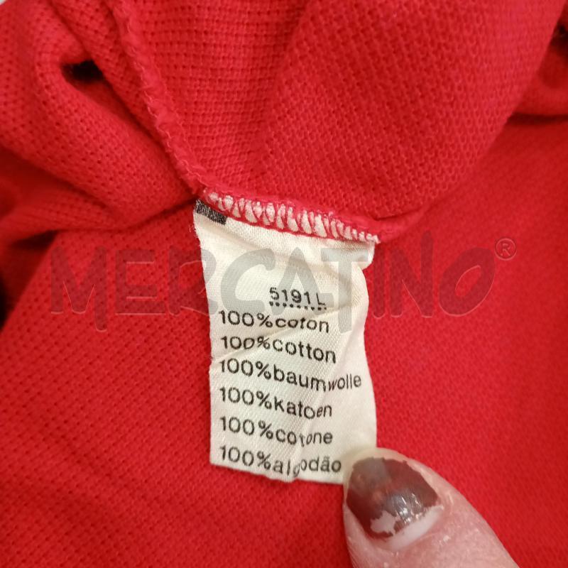 POLO UOMO LACOSTE ROSSO PIQUÈ | Mercatino dell'Usato Burolo 5