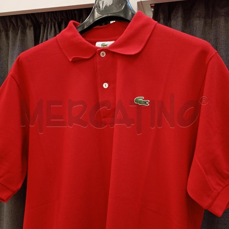 POLO UOMO LA COSTE ROSSO | Mercatino dell'Usato Burolo 3