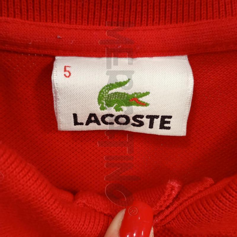 POLO UOMO LA COSTE ROSSO | Mercatino dell'Usato Burolo 4