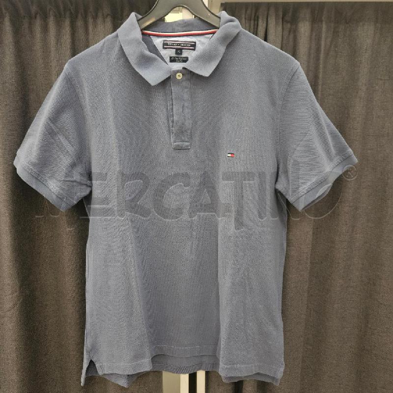 POLO UOMO TOMMY HILFIGER BLU CHIARIO | Mercatino dell'Usato Burolo 1