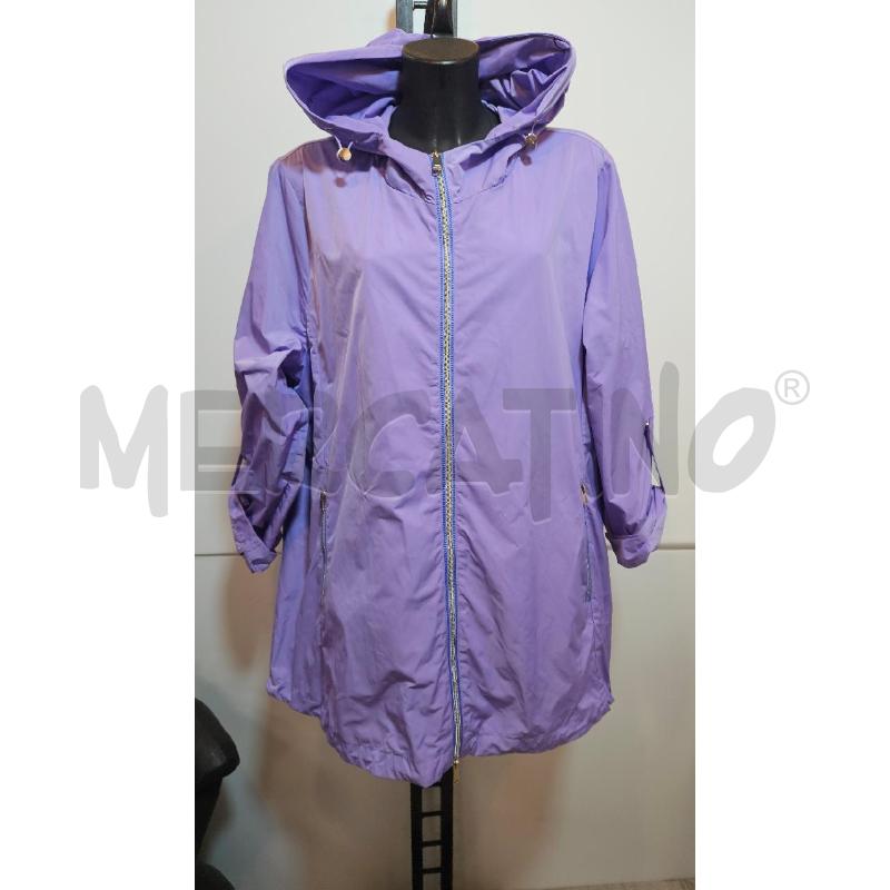 PONCHO DONNA FIORELLA RUBINO VIOLETTO | Mercatino dell'Usato Burolo 1