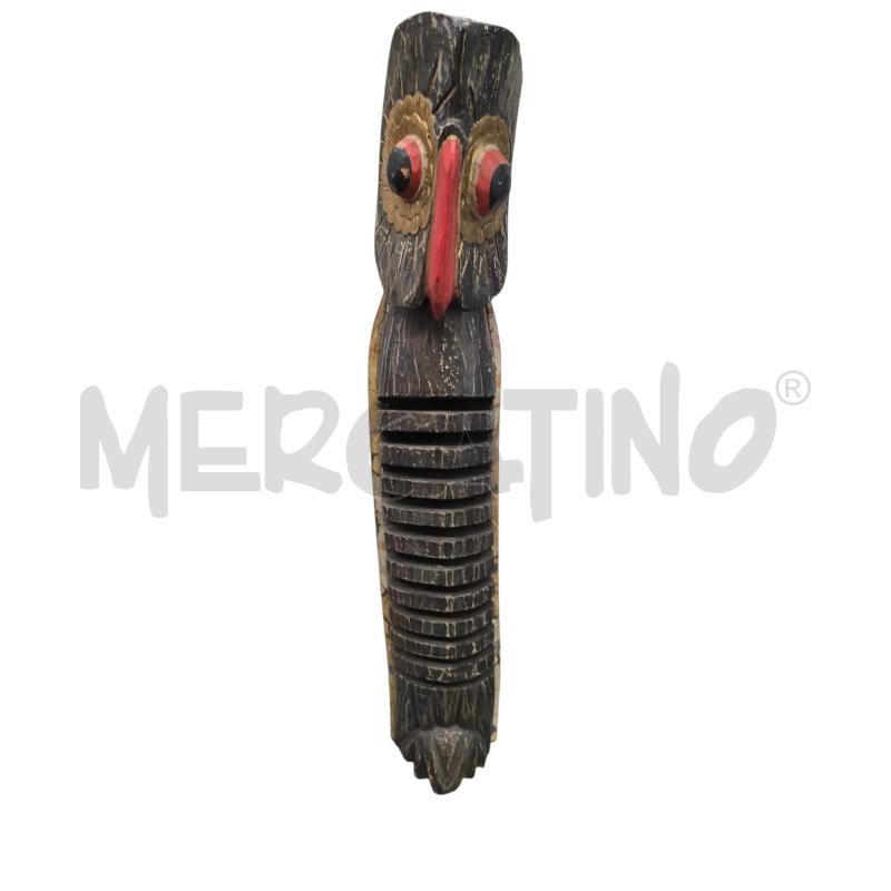PORTA CD LEGNO ETNICO | Mercatino dell'Usato Burolo 1