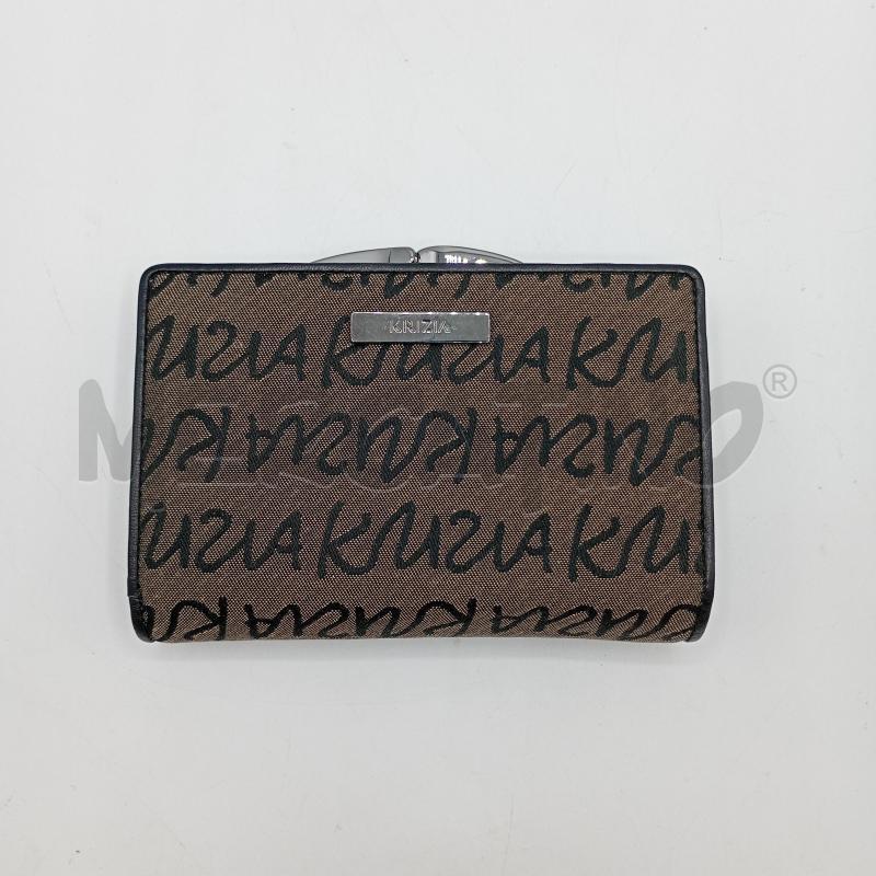 PORTA FOGLIO KRIZIA TORTORA NERO LETTERING | Mercatino dell'Usato Burolo 1
