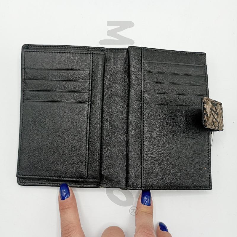 PORTA FOGLIO KRIZIA TORTORA NERO LETTERING | Mercatino dell'Usato Burolo 3