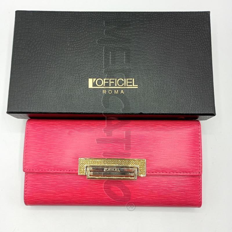 PORTA FOGLIO L.CREDI ROSA SAFFIANO  | Mercatino dell'Usato Burolo 1