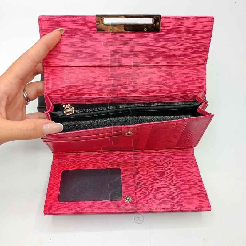 PORTA FOGLIO L.CREDI ROSA SAFFIANO  | Mercatino dell'Usato Burolo 4